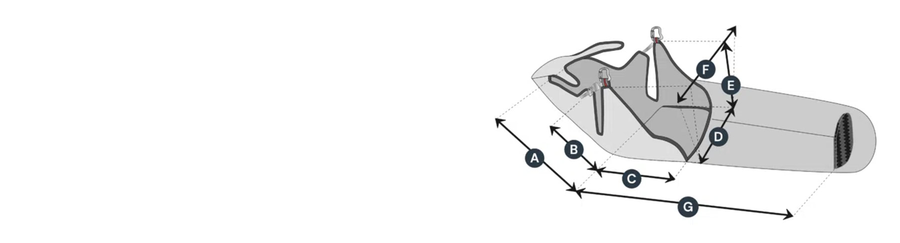 schema sellette de parapente strike 3 